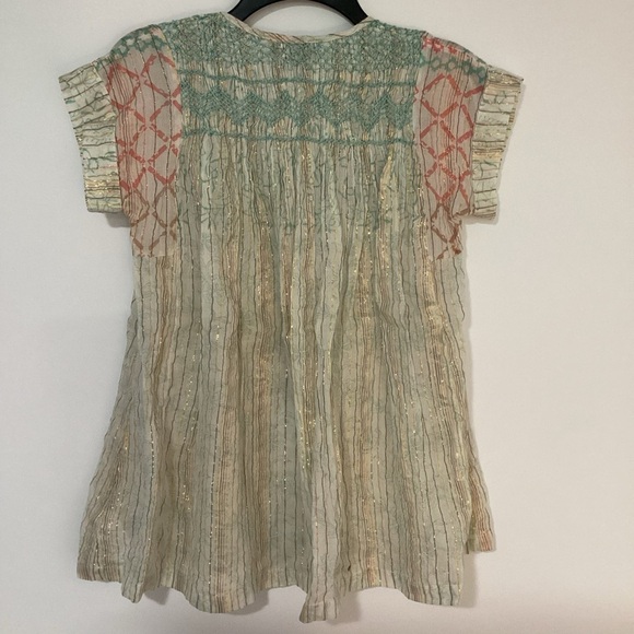 RACHEL Rachel Roy Smocked Blouse - Picture 3 of 6